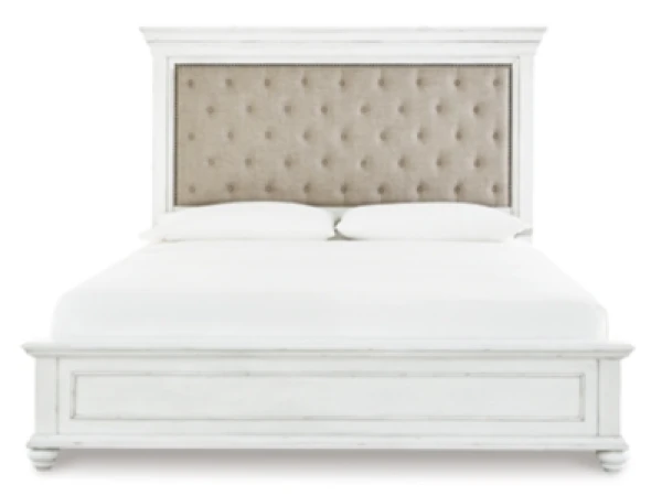 Kanwyn Queen Upholstered Panel Bed - Image 8