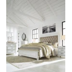 Kanwyn Queen Upholstered Panel Bed - Image 10