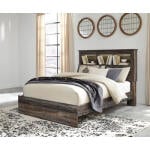 Drystan Queen Bookcase Bed