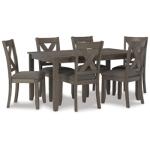 Caitbrook Dining Table and Chairs (Set of 7) - Image 2