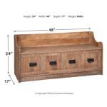 Garrettville Storage Bench - Image 5