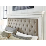 Kanwyn Queen Upholstered Panel Bed - Image 4