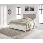 Kanwyn Queen Upholstered Panel Bed - Image 3
