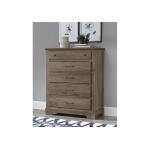 Artisan & Post Cool Rustic Stone Grey Chest - Image 2