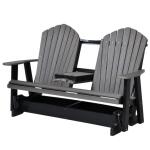 Adirondack 5ft Glider with Folding Tray
