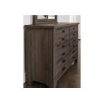 LMCO Bungalow Home Double Dresser Folkstone with Mirror - Image 3
