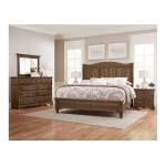 Artisan & Post Heritage Sleigh Bed in Cobblestone Oak - Image 2