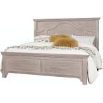 Bungalow Home Mantel Bed Queen in Dover Grey Two Tone