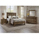 Artisan & Post Maple Road Mansion Bed with Low Profile Footboard in Maple Syrup - Image 2
