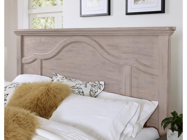 Bungalow Home Mantel Bed Queen in Dover Grey Two Tone - Image 2