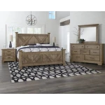 Artisan & Post Cool Rustic Stone Grey Dresser with Mirror - Image 2
