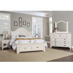 Bungalow Home 1 Drawer Nightstand Lattice - Image 4