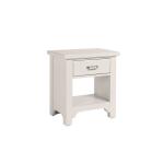 Bungalow Home 1 Drawer Nightstand Lattice