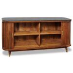 Tambour Oval Credenza - Image 2