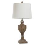 Gambell Brushed Steel Table Lamp