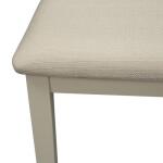 Thornton 7 Piece Rectangular Dining Set in Cream - Image 5