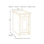 Bolanburg Chairside End Table with USB Ports & Outlets - Image 5