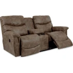 James Reclining Loveseat w/ Console - Image 2