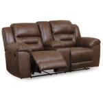 Stoneland Reclining Loveseat with Console - Image 4