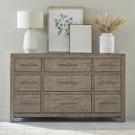 Skyview Lodge 9 Drawer Dresser and Mirror - Image 2