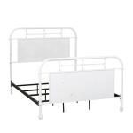 Vintage Series Queen Metal Bed