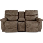 James Reclining Loveseat w/ Console