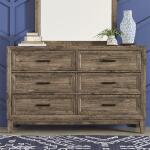 Ridgecrest 6 Drawer Dresser and Mirror - Image 2