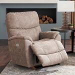 Trouper Power Rocking Recliner w/ Headrest & Lumbar - Image 2