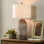 Bronzecotta Polyresin Table Lamp - Image 2