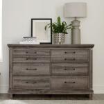 Lakeside Haven 6 Drawer Dresser and Mirror - Image 2
