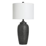 Matte Black Table Lamp