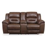 Stoneland Reclining Loveseat with Console - Image 2