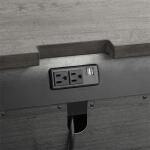 Modern Farmhouse 3 Drawer Night Stand - Image 4