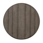 Modern Farmhouse Splay Leg Round End Table in Brown - Image 5