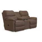 Trouper Reclining Loveseat w/ Console
