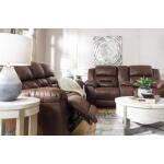 Stoneland Reclining Loveseat with Console - Image 9