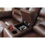 Stoneland Reclining Loveseat with Console - Image 7