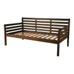 Boho Daybed in Rustic Walnut Finish