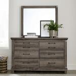 Lakeside Haven 6 Drawer Dresser and Mirror