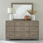 Skyview Lodge 9 Drawer Dresser and Mirror