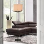 Brushed Black Industrial Floor Lamp - Image 2