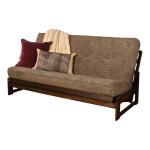 Aspen Collection Futon Frame in Reclaim Mocha Finish