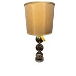 Brown Silver Lamp Set of 2