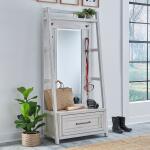 Modern Farmhouse 2 Piece Hall Tree Set