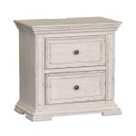 Big Valley 2 Drawer Night Stand with Charging Station - Image 2