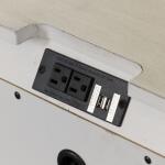 Big Valley 2 Drawer Night Stand with Charging Station - Image 7