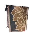 Black/Brown Floral 5x8 Area Rug