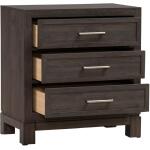 Modern Edge Brown Nightstand - Image 2