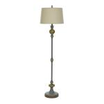 Aged Gold Floor Lamp