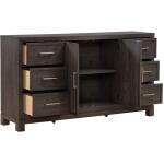 Modern Edge Brown Dresser & Mirror - Image 2